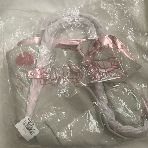 Pink and Gray Handbag - BRAND NEW - NEVER USED - SEALED BAG